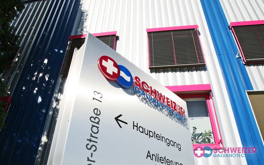 Wegweiser an der August-Mogler-Straße 13